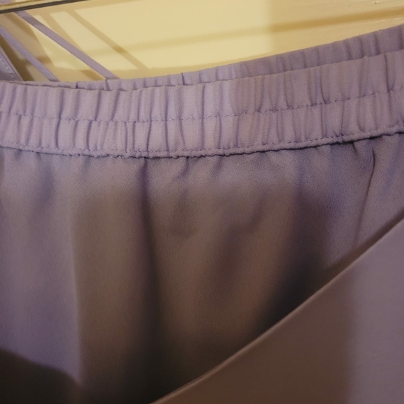 Roaman's Beautiful 2 pc Light Purple Chiffon Skirt Set size 34 W. Skirt … - Picture 5 of 8